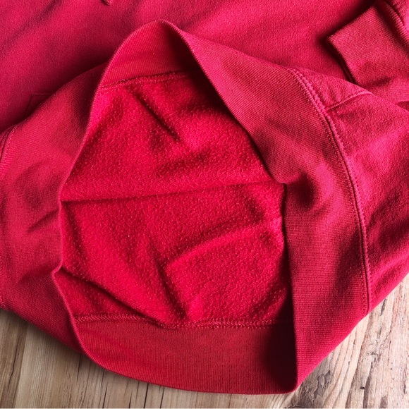 Eagles Hoodie Sweatshirt Pullover Long Sleeve Red Small Men’s UNISEX - Picture 5 of 16